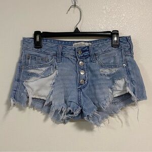 Abercrombie & Fitch Shorts Women’s Size 2 Distressed Cut off Boyfriend Shorts